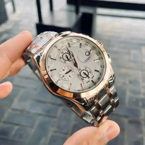 T.SORAT WATCH ROSE GOLD SILVER DIAL